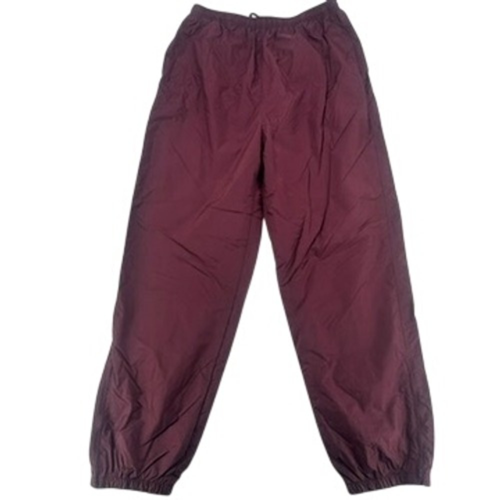 Holloway Athletic Wind Pants Maroon Lined Track Joggers‎ XXL